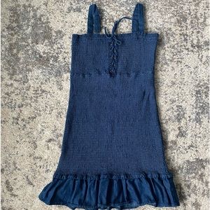 Aeropostale Stretchy Smocked Dress Large